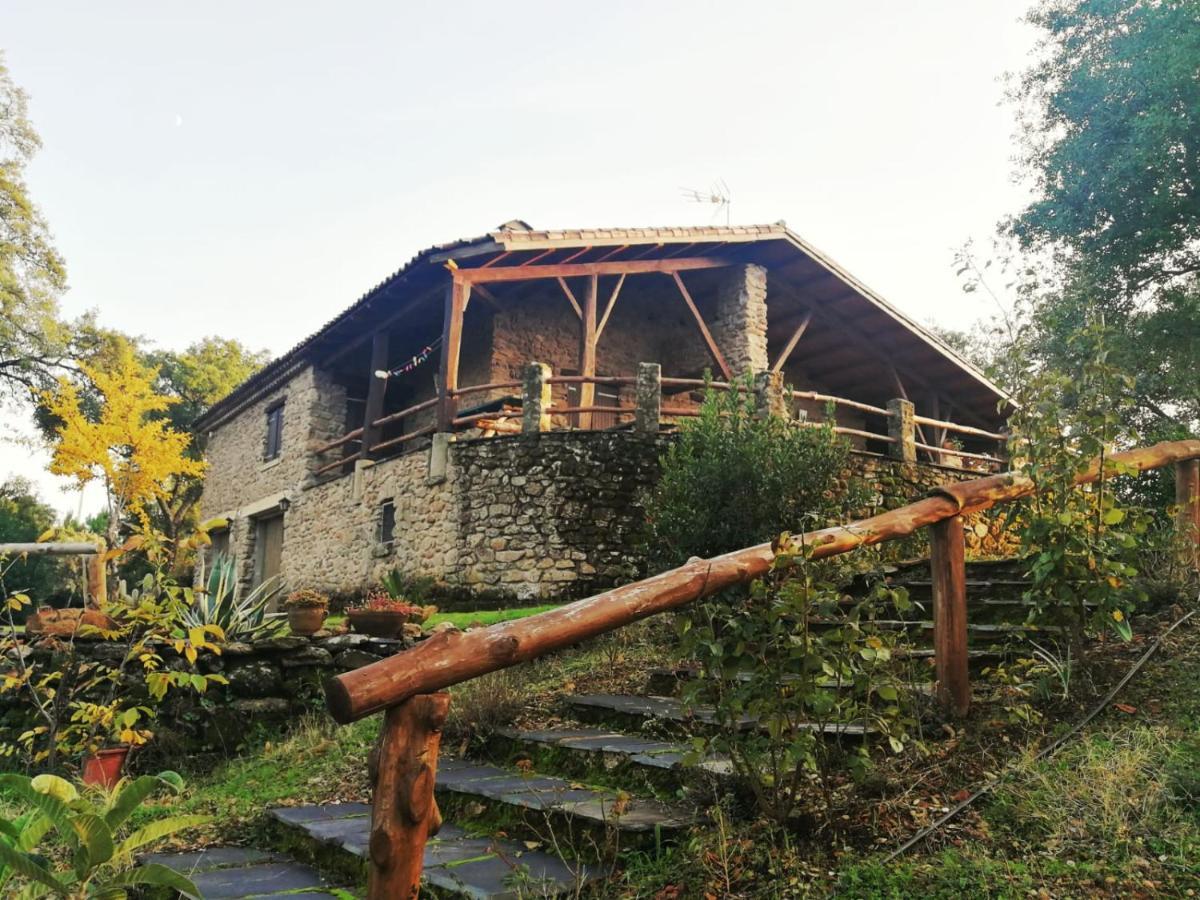 La Simona Casa Rural Perales del Puerto Bagian luar foto