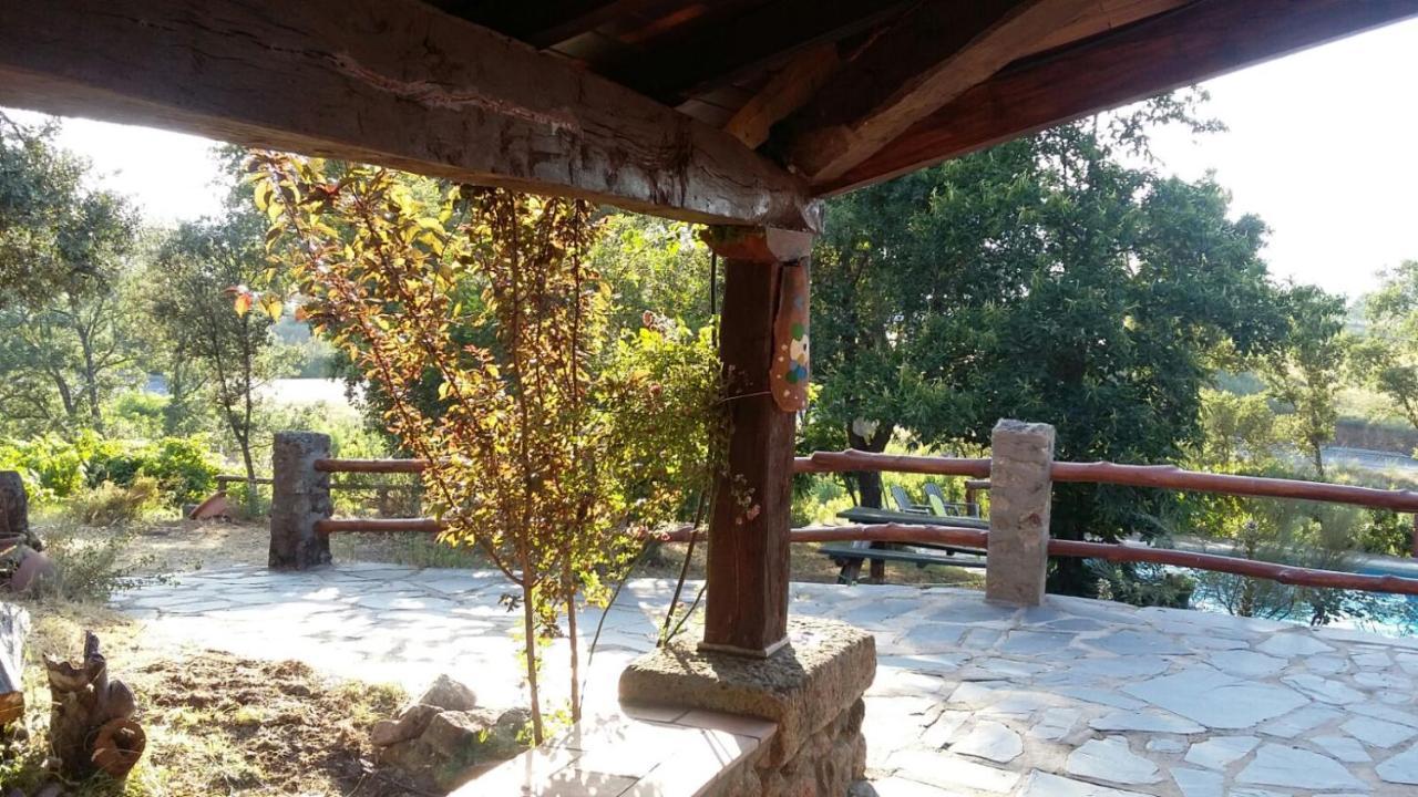 La Simona Casa Rural Perales del Puerto Bagian luar foto