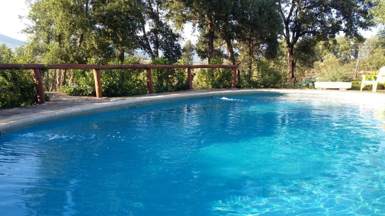 La Simona Casa Rural Perales del Puerto Bagian luar foto